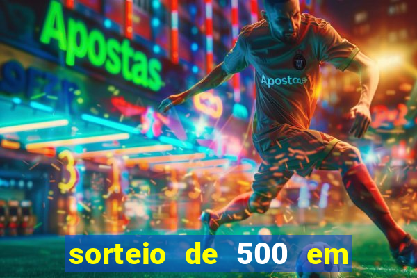 sorteio de 500 em cash toda segunda feira novibet